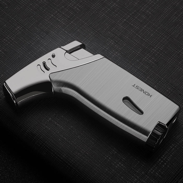 Elbow Straight Into Metal Inflatable Lighter