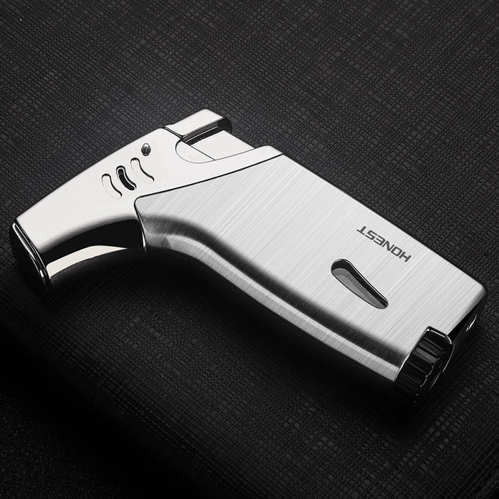 Elbow Straight Into Metal Inflatable Lighter