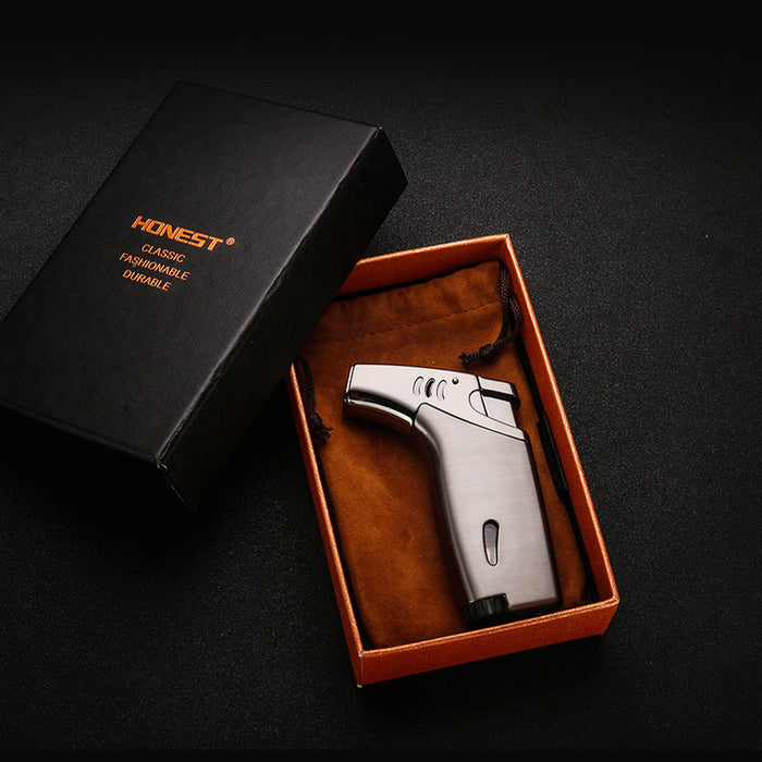 Elbow Straight Into Metal Inflatable Lighter