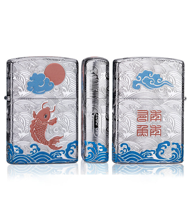 Fish Leaps ZORRO Kerosene Lighter