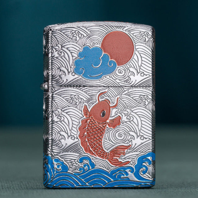 Fish Leaps ZORRO Kerosene Lighter