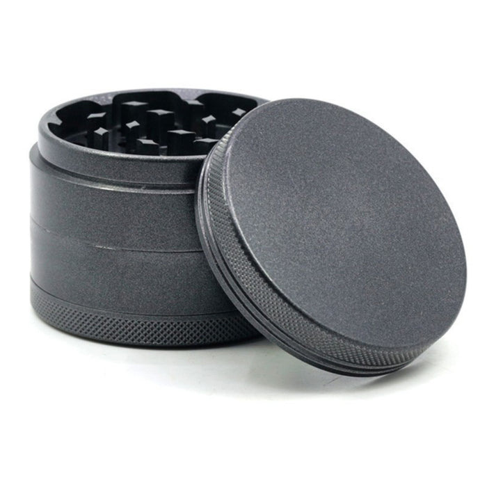 Four-Layer Washable Edible Ceramic Non-Stick Herb Grinder-Gray