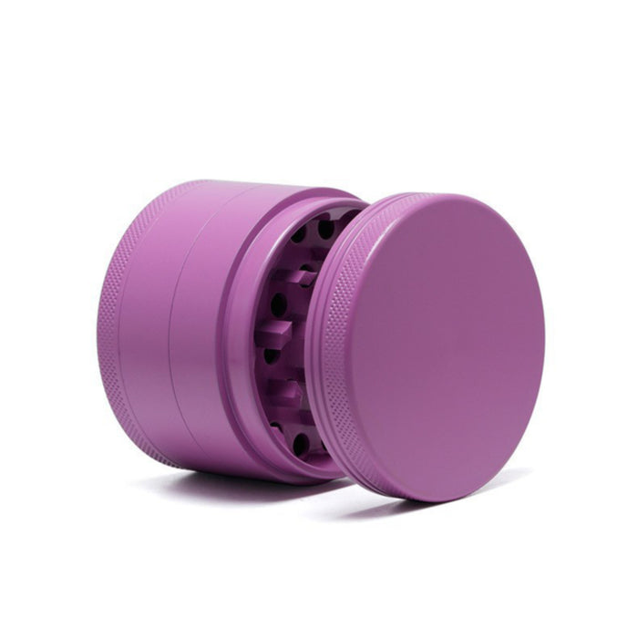 Four-Layer Washable Edible Ceramic Non-Stick Herb Grinder-Purple