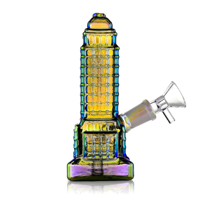 Fumed Hempire State Building Mini Bong