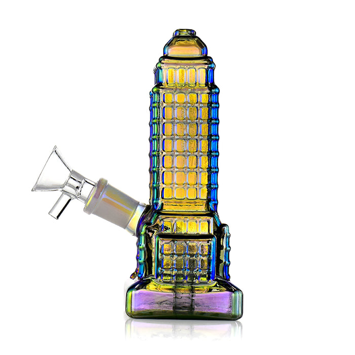 Fumed Hempire State Building Mini Bong