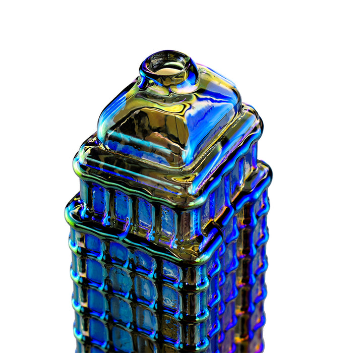 Fumed Hempire State Building Mini Bong