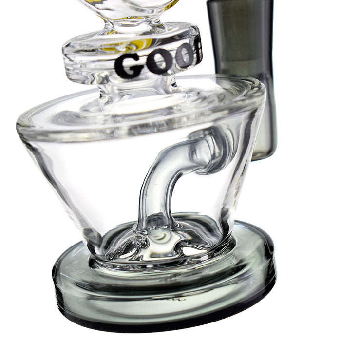 GOODY GLASS-Big Face Mini Dab Rig