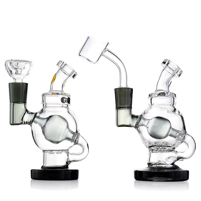 GOODY GLASS-Orbit Mini Dab Water Pipe & Rigs