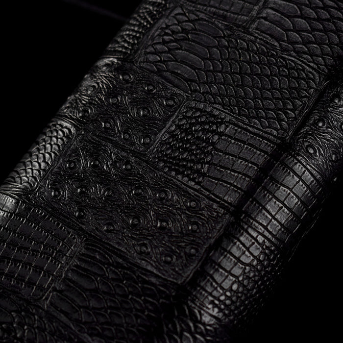 Galiner Lined Travel Holder Leather Cigar Case 3 Count