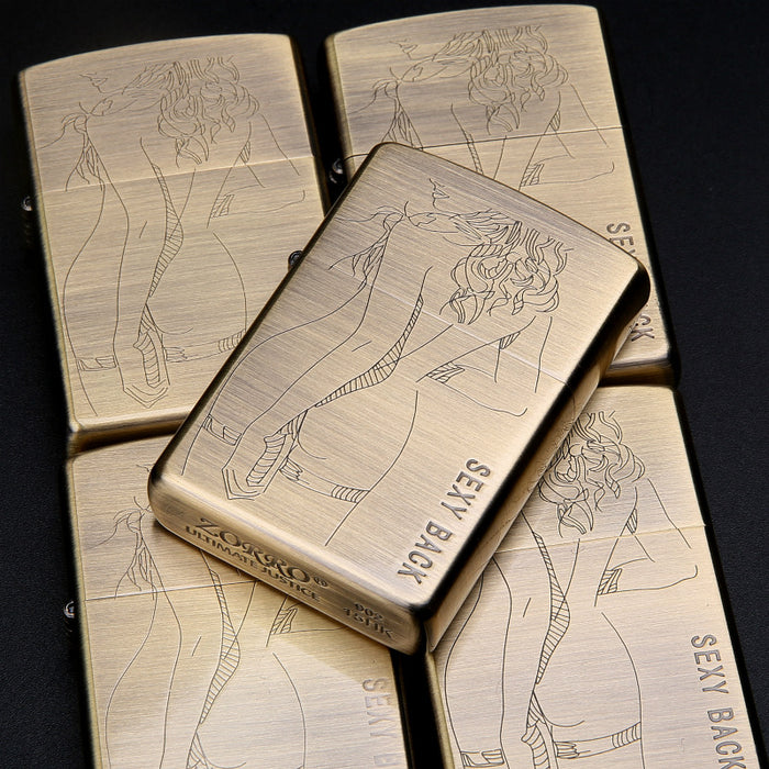 Girl Back ZORRO Genuine Lighter