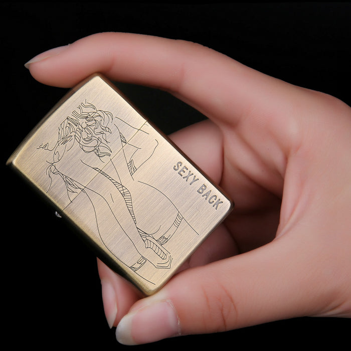 Girl Back ZORRO Genuine Lighter