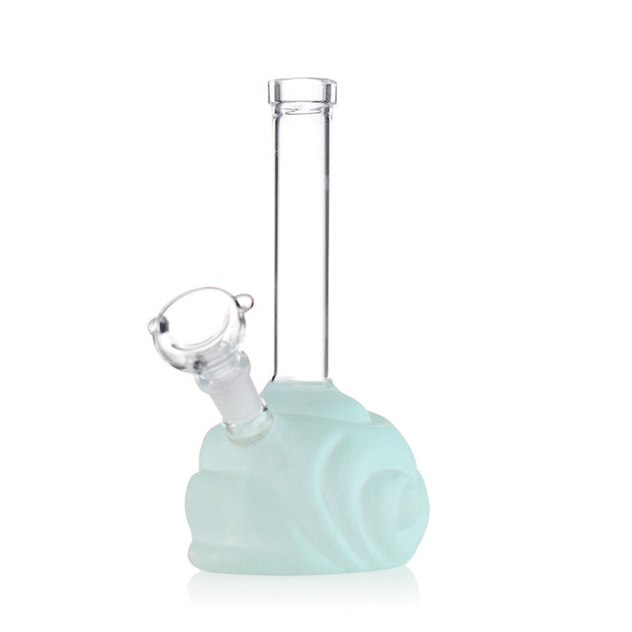 Glass Rainbow Cloud Water Beaker Bong | Blue Cloud