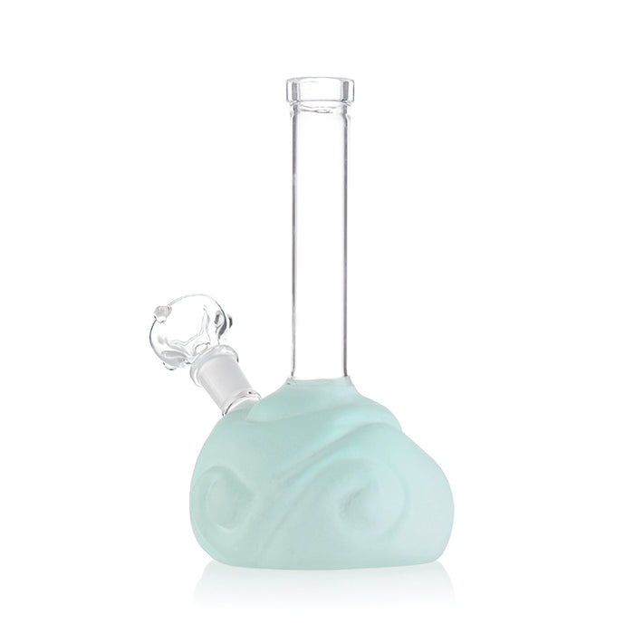 Glass Rainbow Cloud Water Beaker Bong | Blue Cloud