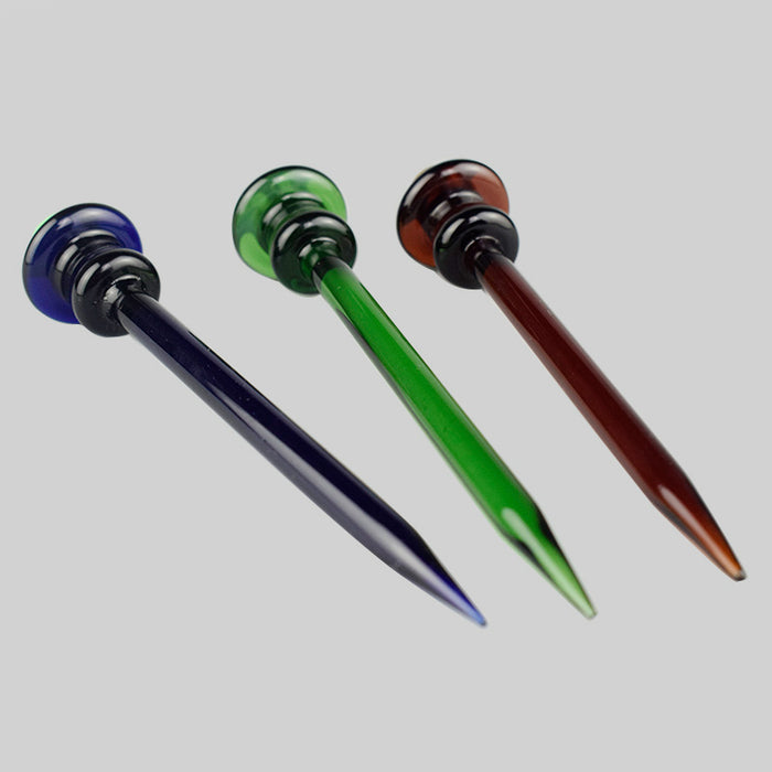 Glass Dabber Tools Color Smoking Glass Dab Cap