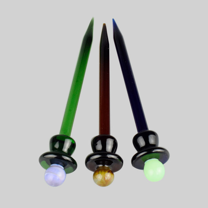 Glass Dabber Tools Color Smoking Glass Dab Cap