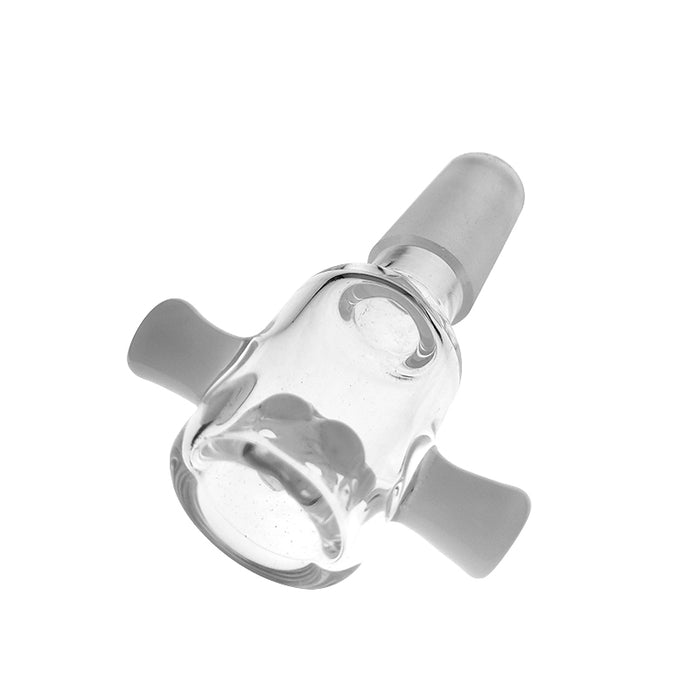 Glass Screenless Male Bong Bowl