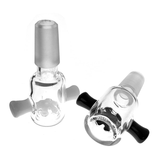 Glass Screenless Male Bong Bowl