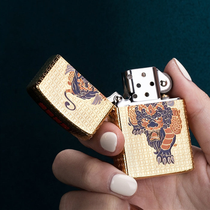 Golden Brave Troops Lighter