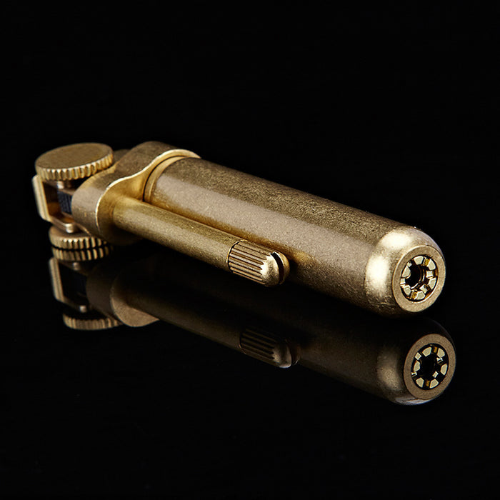 Grinding Wheel Removable Pipe Open Flame Metal Copper Lighter