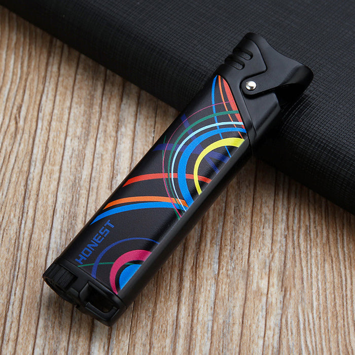 Honest Straight Through Inflatable Lighter