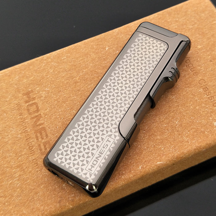 Honest Windproof Jet Flame Butane Gas Refillable Lighter