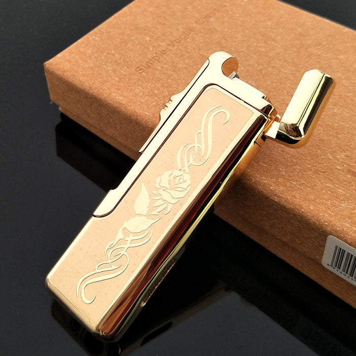 Honest Windproof Jet Flame Butane Gas Refillable Lighter