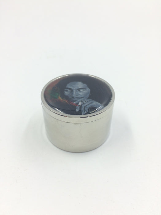 3 Layers Handsome Facial Surface Smoking Crusher Metal Herb Cigarettes Accessories Hookah Pipe Hand Muller Tobacco Grinder