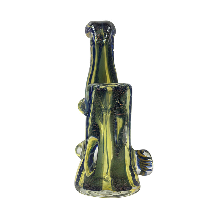 Hot sell glass bubbler smoking pipe 544#
