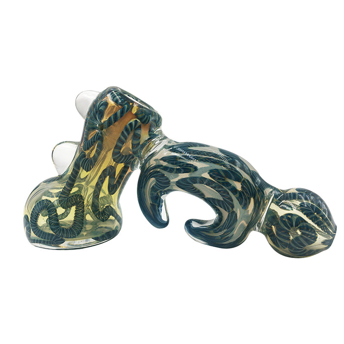 New Arrival Glass Bubbler Hammer Smoking Pipe 547#