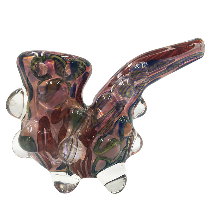 New Arrival Glass Bubbler Hammer with Dragon Shape 549#