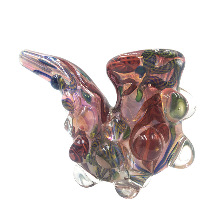 New Arrival Glass Bubbler Hammer with Dragon Shape 549#