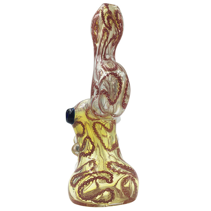 New Design Glass Bubbler Water Pipe Smoking 553#