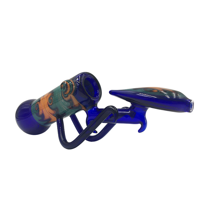 High-end Unique Design Fumed Spoon Bubbler Pipe  066#