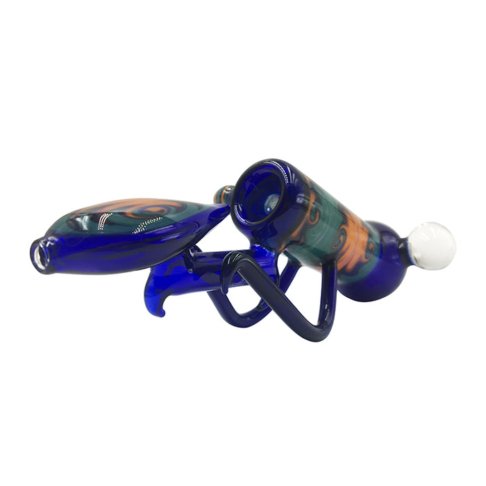High-end Unique Design Fumed Spoon Bubbler Pipe  066#