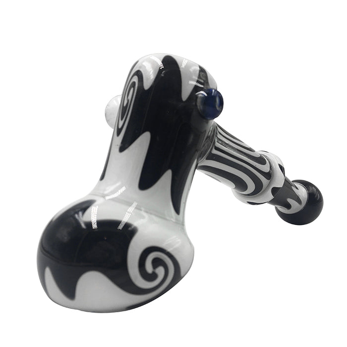 New Arrival High-end pipe Glass Hand Pipe Smoking Glass Pipes 555#