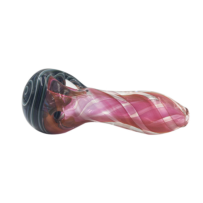 Hight Quality  Pink and Blue Spoon Pipe 456#