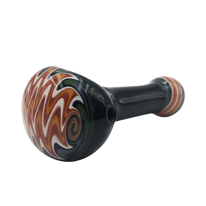 Classic Black Spoon Pipe Good Quality Pipe 463#