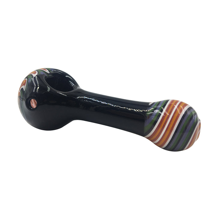 Classic Black Spoon Pipe Good Quality Pipe 463#