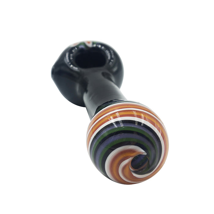 Classic Black Spoon Pipe Good Quality Pipe 463#