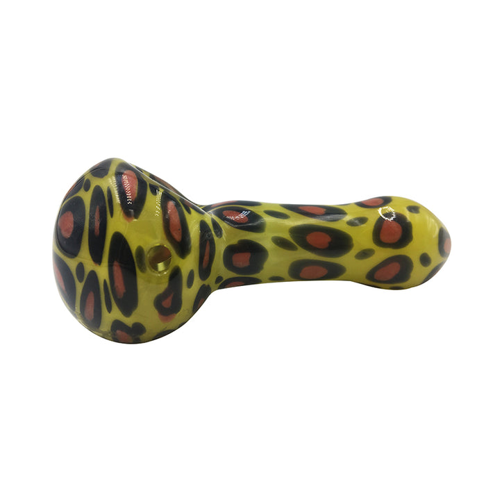 High Quatily Glass Pipe Yellow with Red Pipe 470#