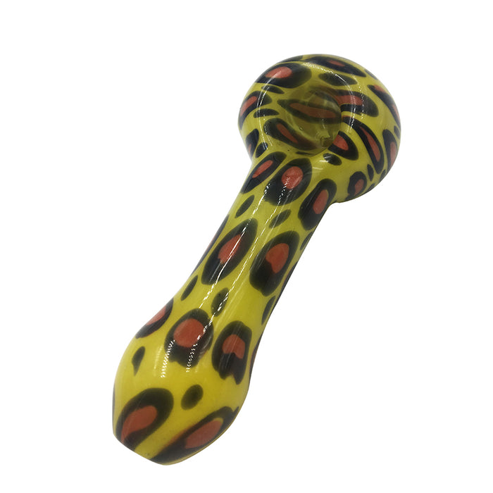 High Quatily Glass Pipe Yellow with Red Pipe 470#