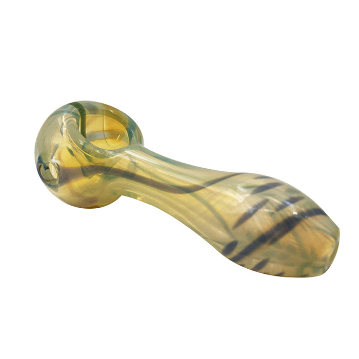 Smoking Spoon Pipe Colored Glass Hookah Pipes for Smoking 341#