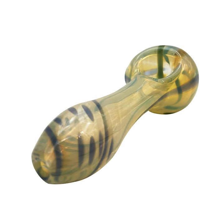 Smoking Spoon Pipe Colored Glass Hookah Pipes for Smoking 341#