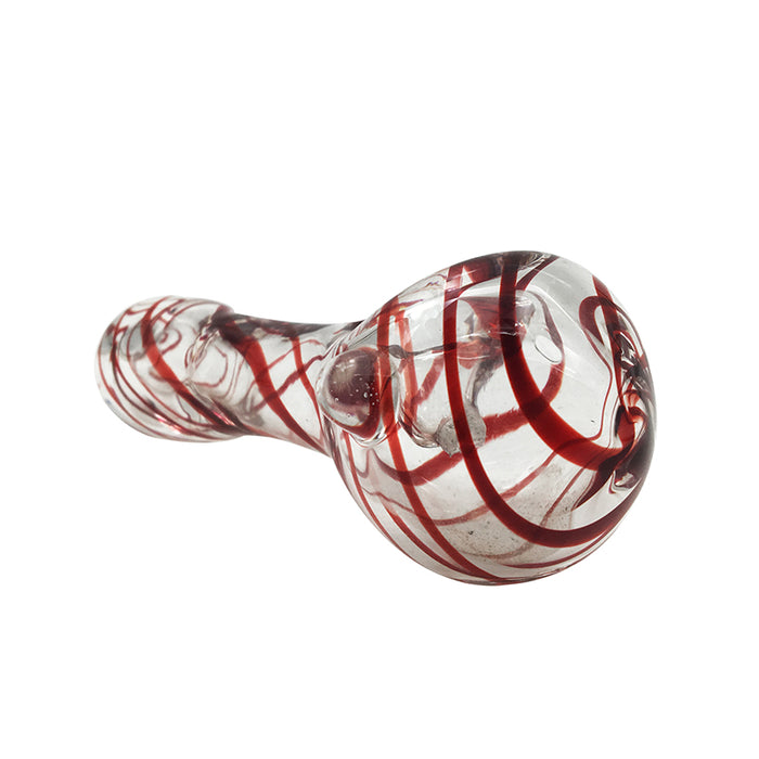 Wholesale price with red line spoon pipe 535#