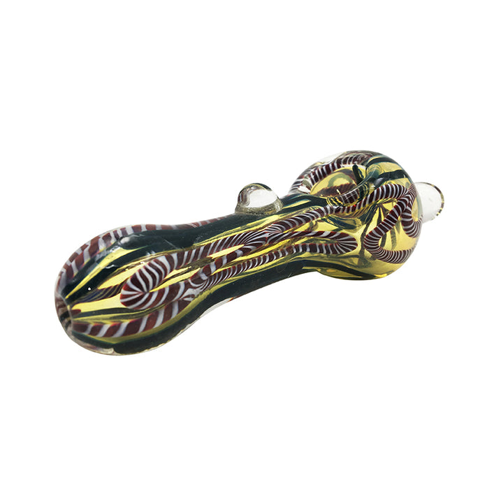 Smoking Colored Glass Smoking Tobacco Hand Heady Spoon 357#