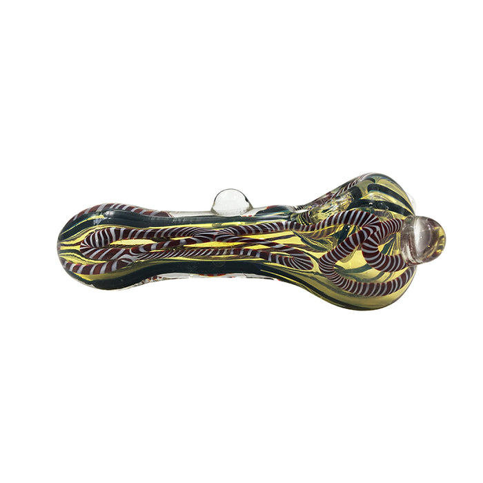 Smoking Colored Glass Smoking Tobacco Hand Heady Spoon 357#