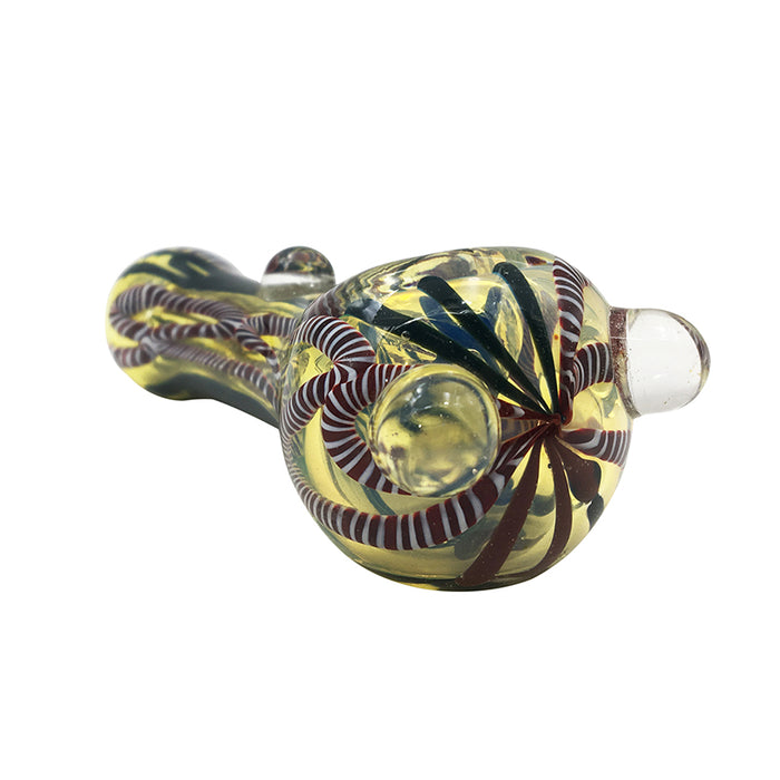 Smoking Colored Glass Smoking Tobacco Hand Heady Spoon 357#