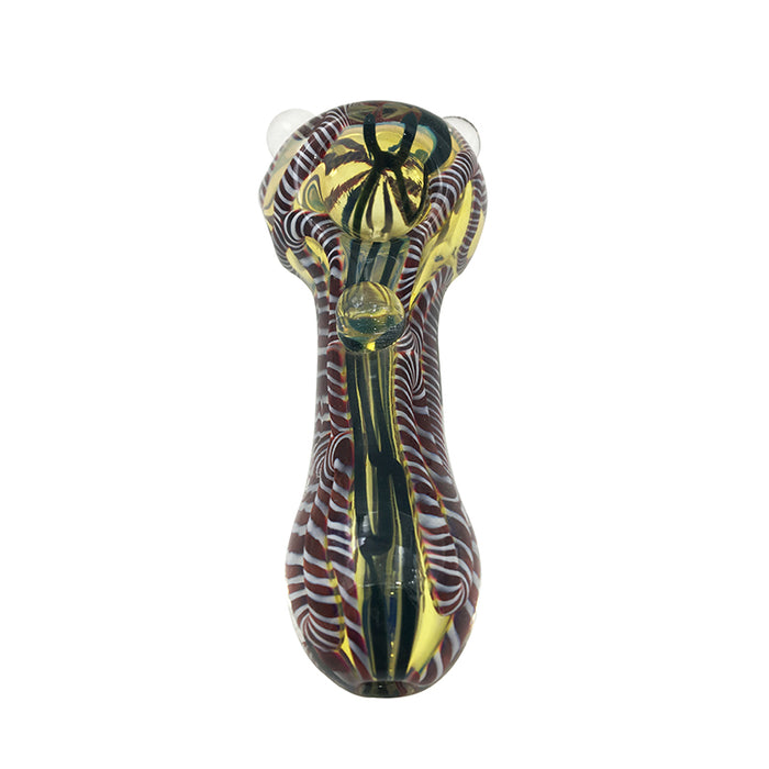 Smoking Colored Glass Smoking Tobacco Hand Heady Spoon 357#