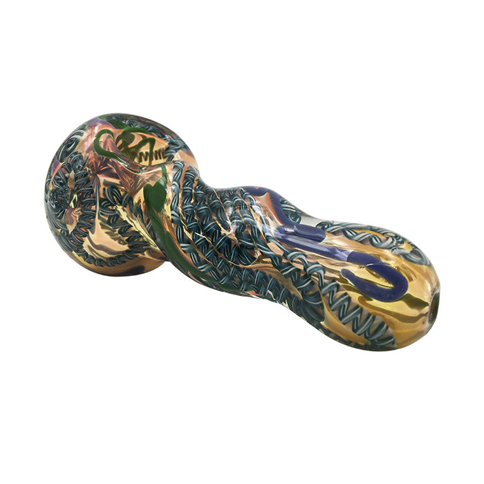 Hand Made Glass Spoon Pipes Glass Smoking Pipes Glass Hand Pipes 359#