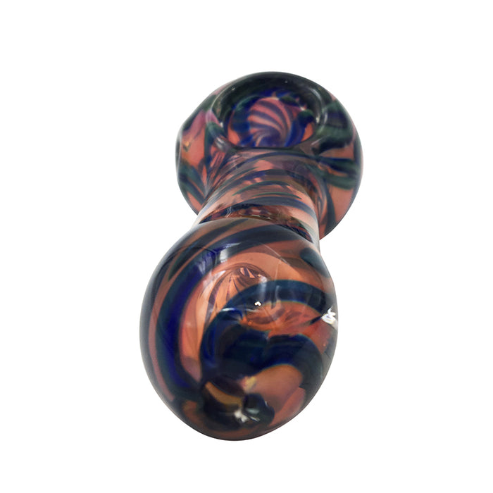 Hot Design Glass Smoking Spoon Pipe 369#